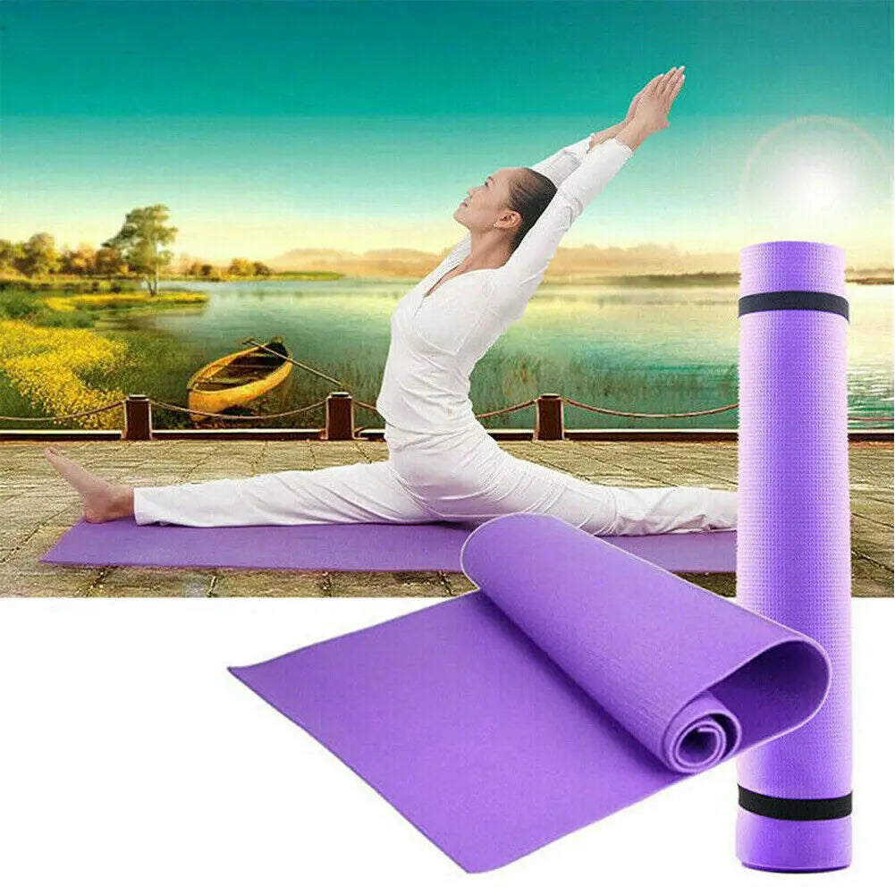 Thick yoga mat