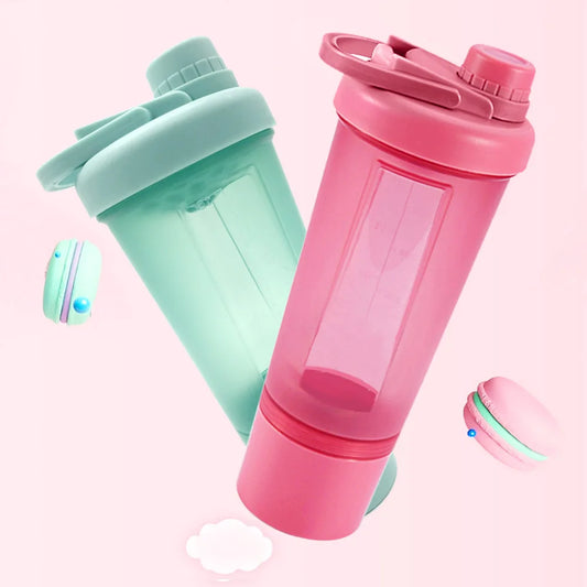 Whey protein shaker cup