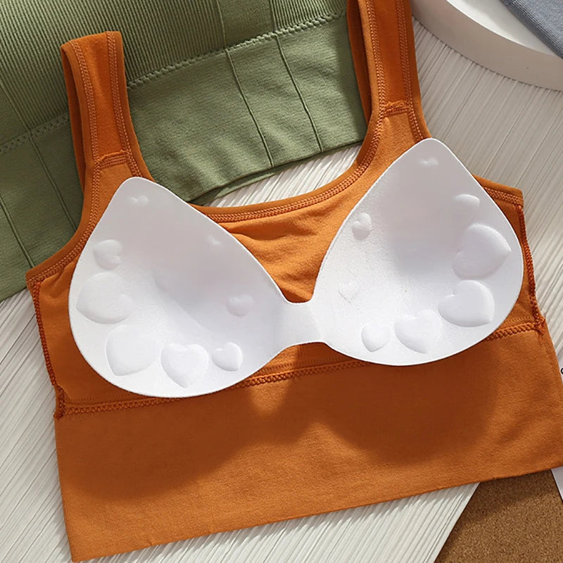 Breathable training bra