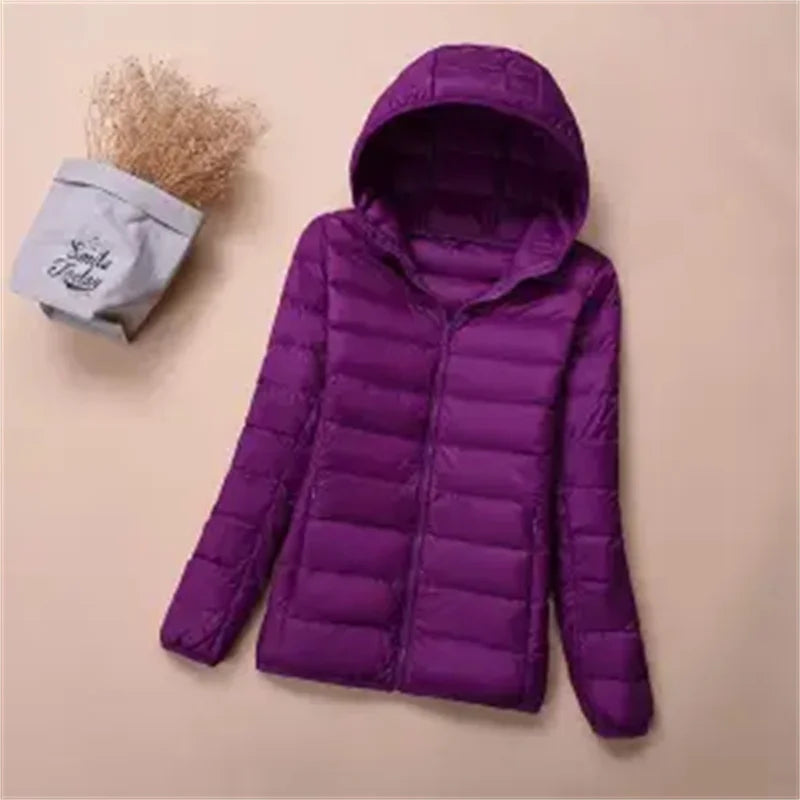 Women's short winter jacket