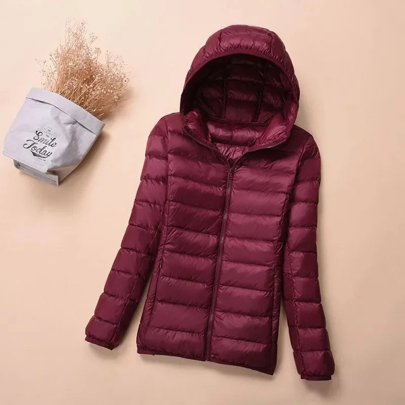 Women's short winter jacket