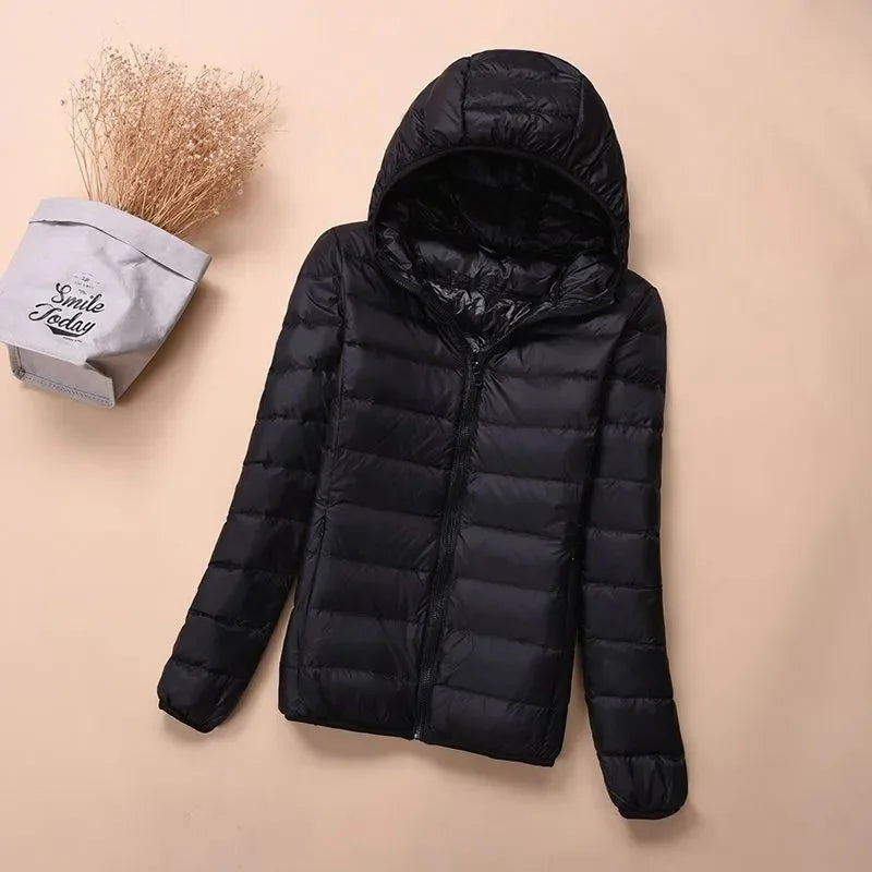 Women's short winter jacket