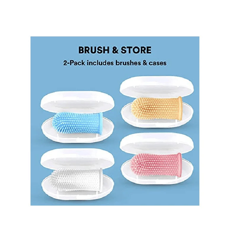 Super soft toothbrush for dogs and cats