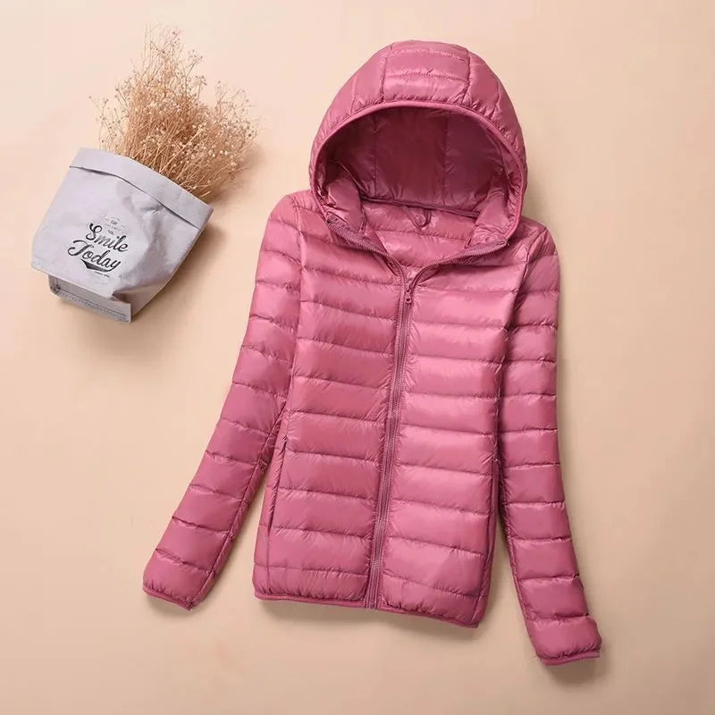 Women's short winter jacket