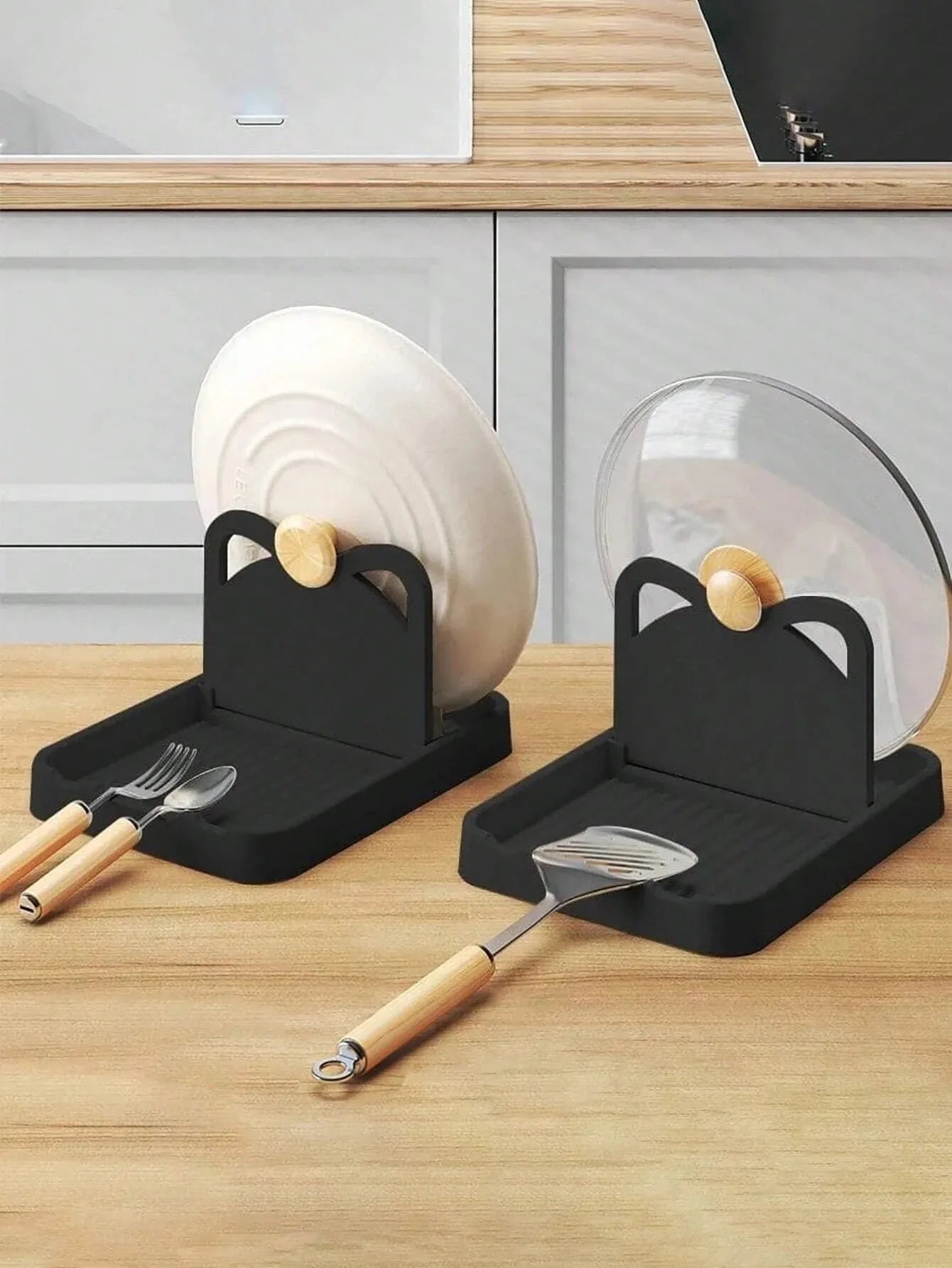 Kitchen Pot Lid Holder