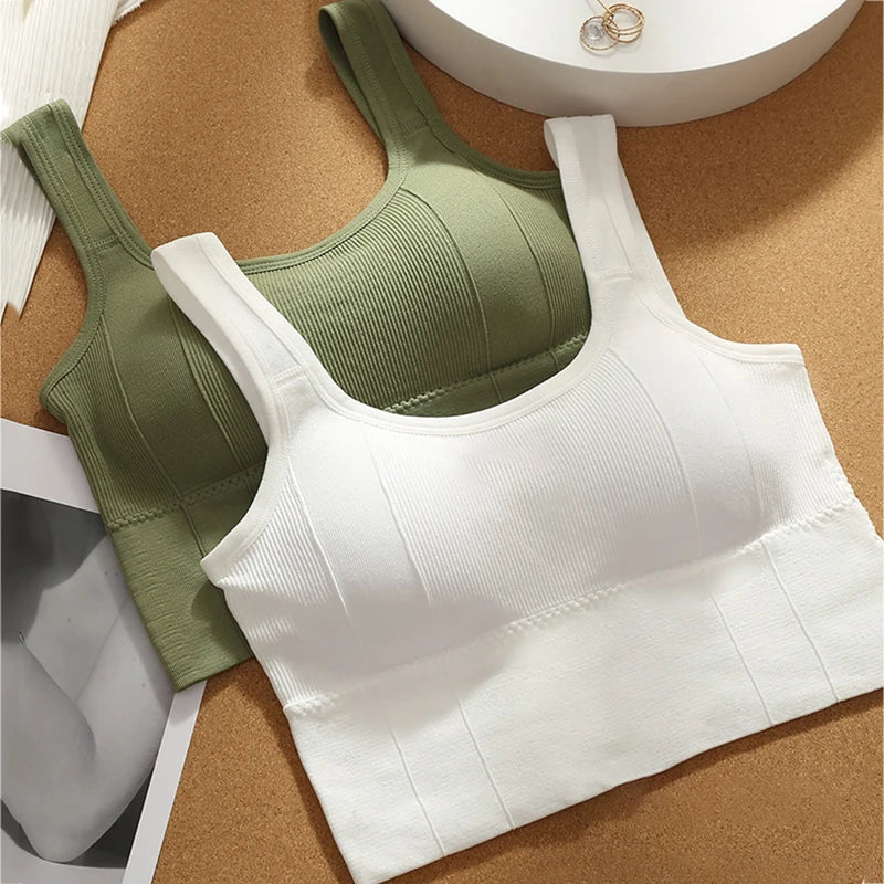 Breathable training bra