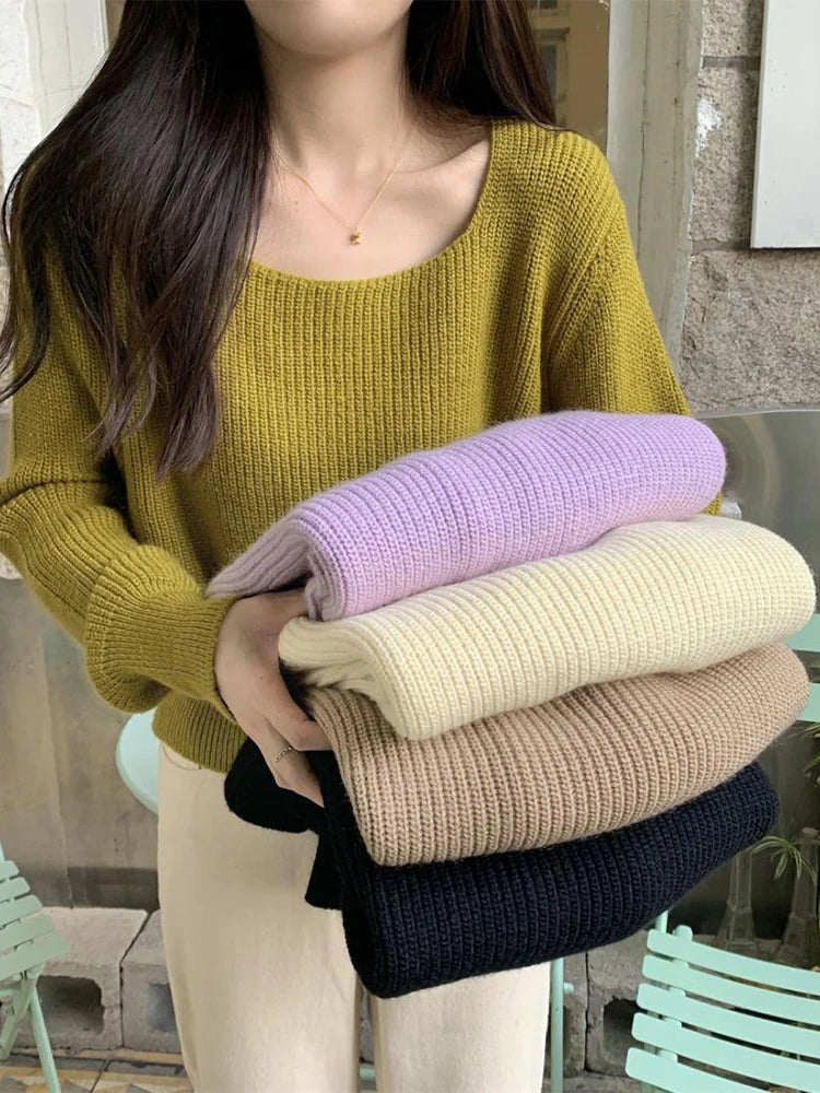 Vintage Sweater
 with Long Sleeves