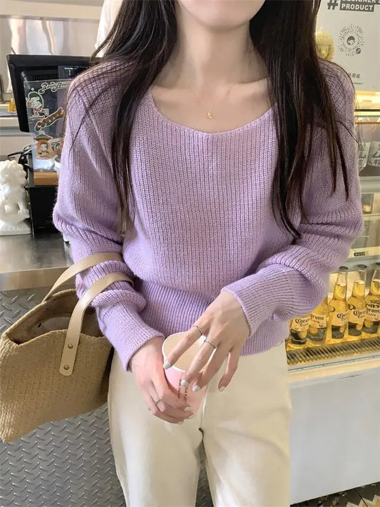 Vintage Sweater
 with Long Sleeves