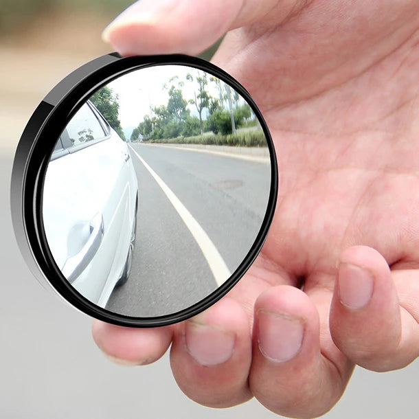 Auxiliary convex rearview mirror for car