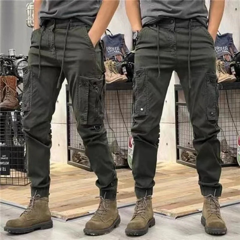 Tactical cotton military cargo pants