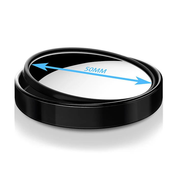Auxiliary convex rearview mirror for car