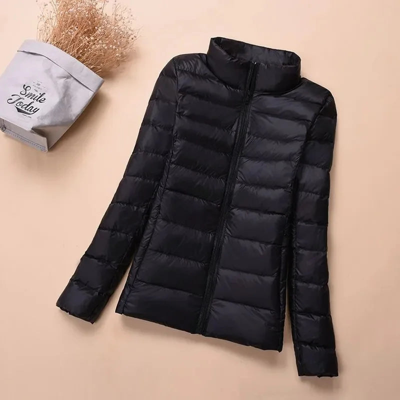 Women's short winter jacket