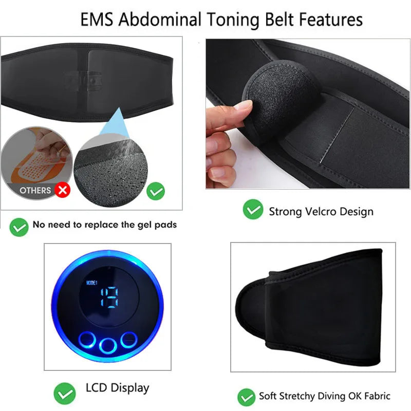 Electric Abs Abdominal Trainer