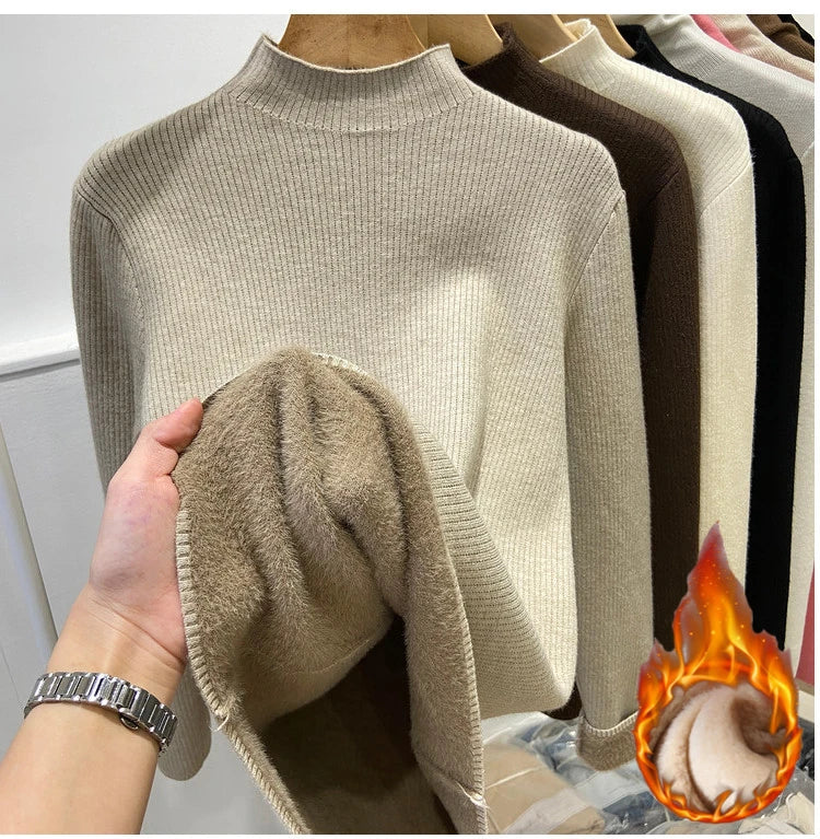 Turtleneck winter sweater