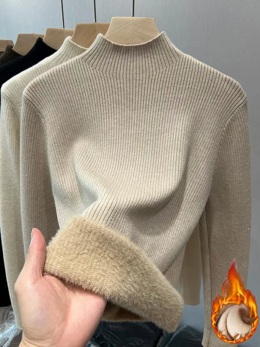 Turtleneck winter sweater