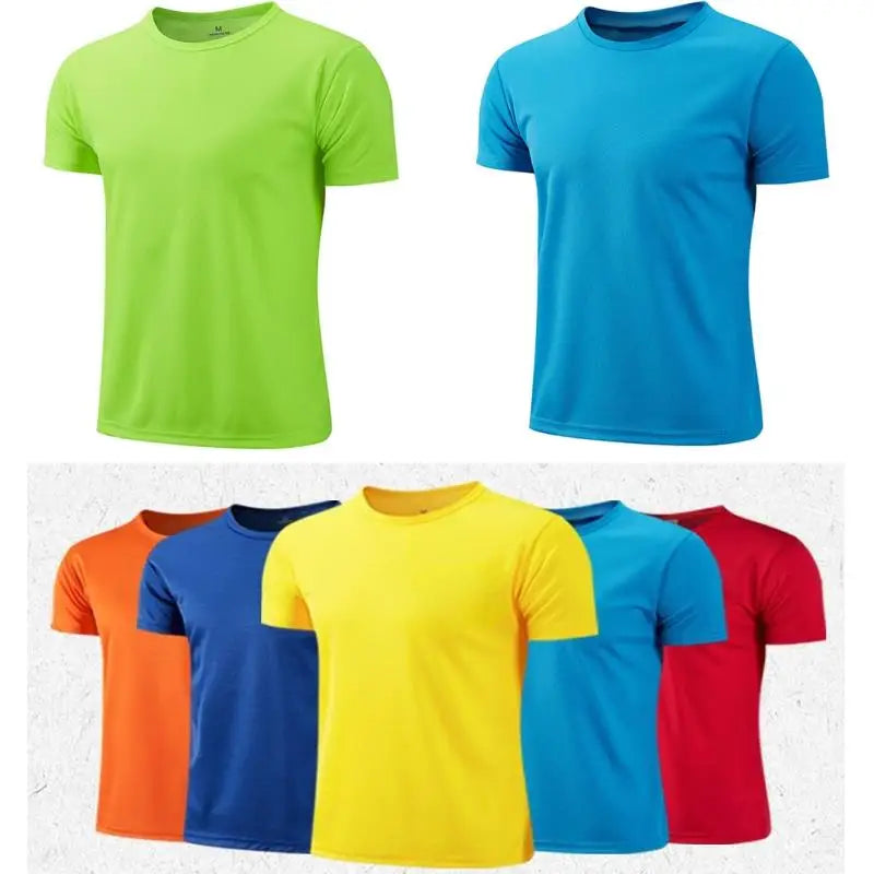 Quick-drying short-sleeved sports shirt