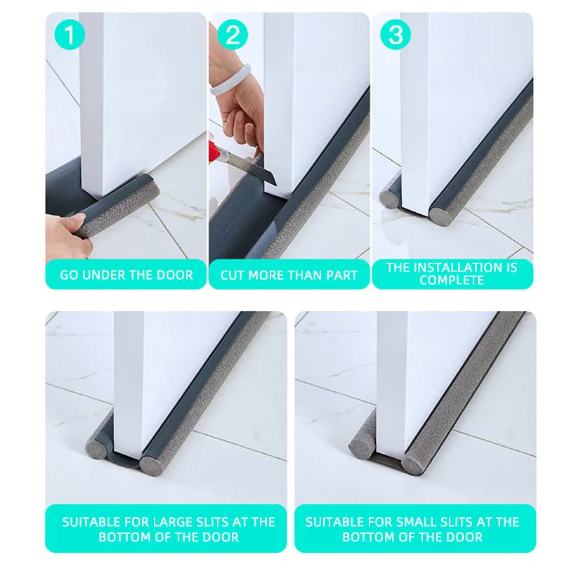 Lower door seal strip