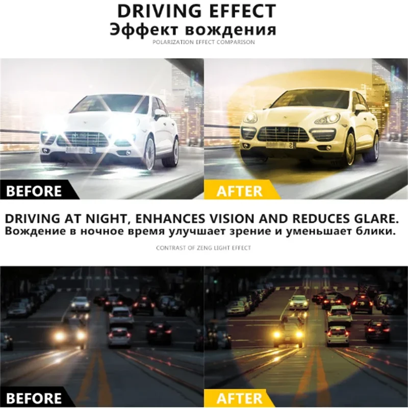 Anti-Glare Night Vision Goggles for Driving