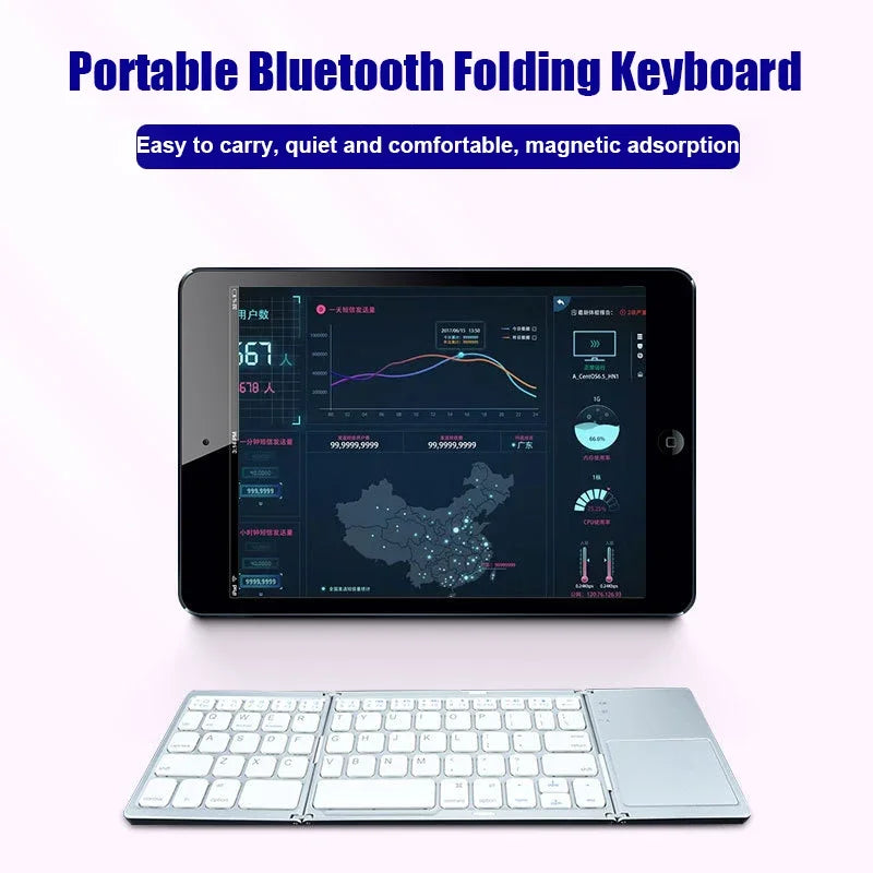 Wireless Foldable Keyboard