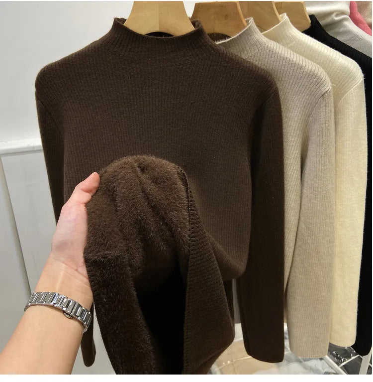 Turtleneck winter sweater