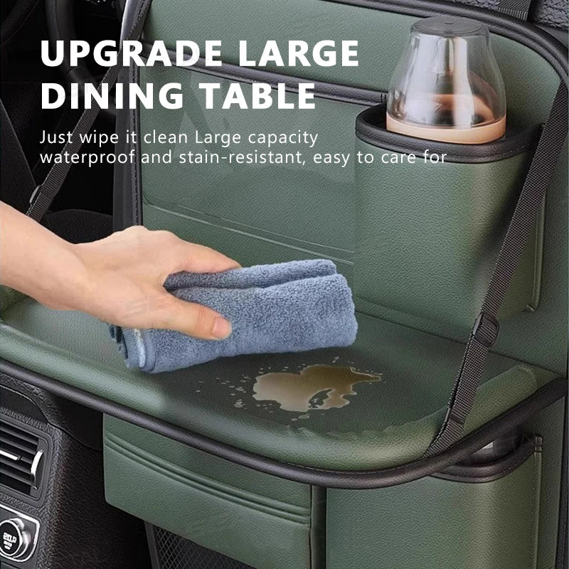 Car backseat storage bag