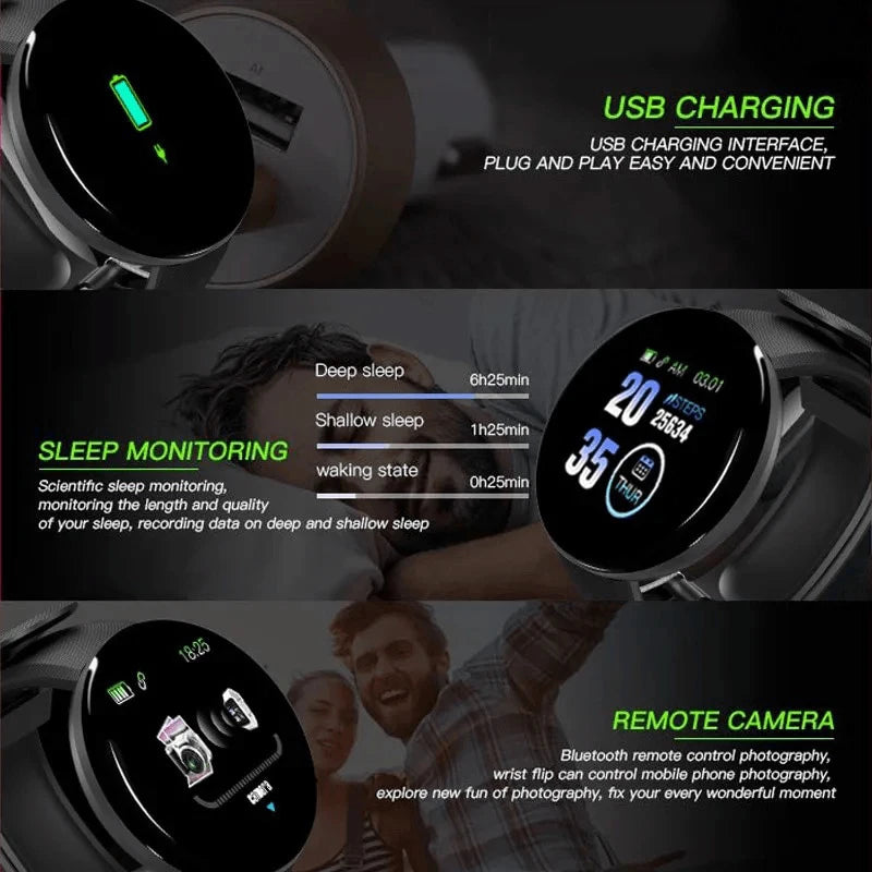 Heart rate smart watch