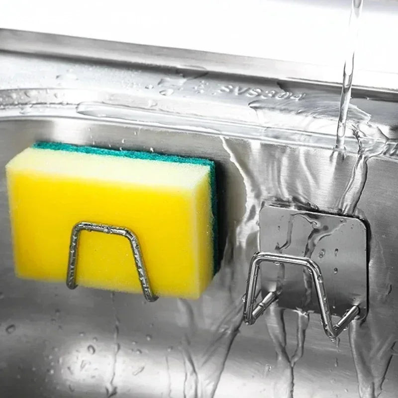 Stainless steel sponge holder