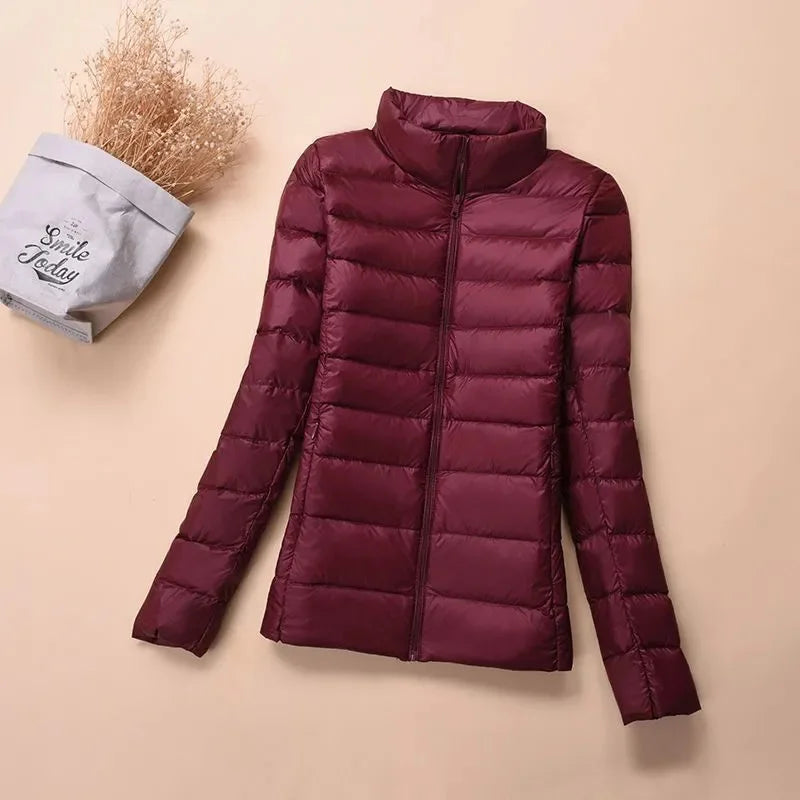 Women's short winter jacket