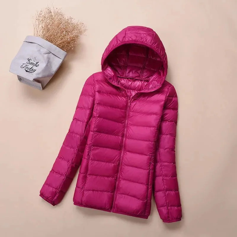 Women's short winter jacket