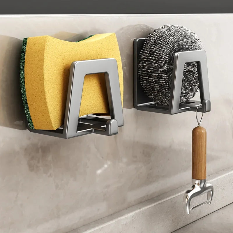 Stainless steel sponge holder