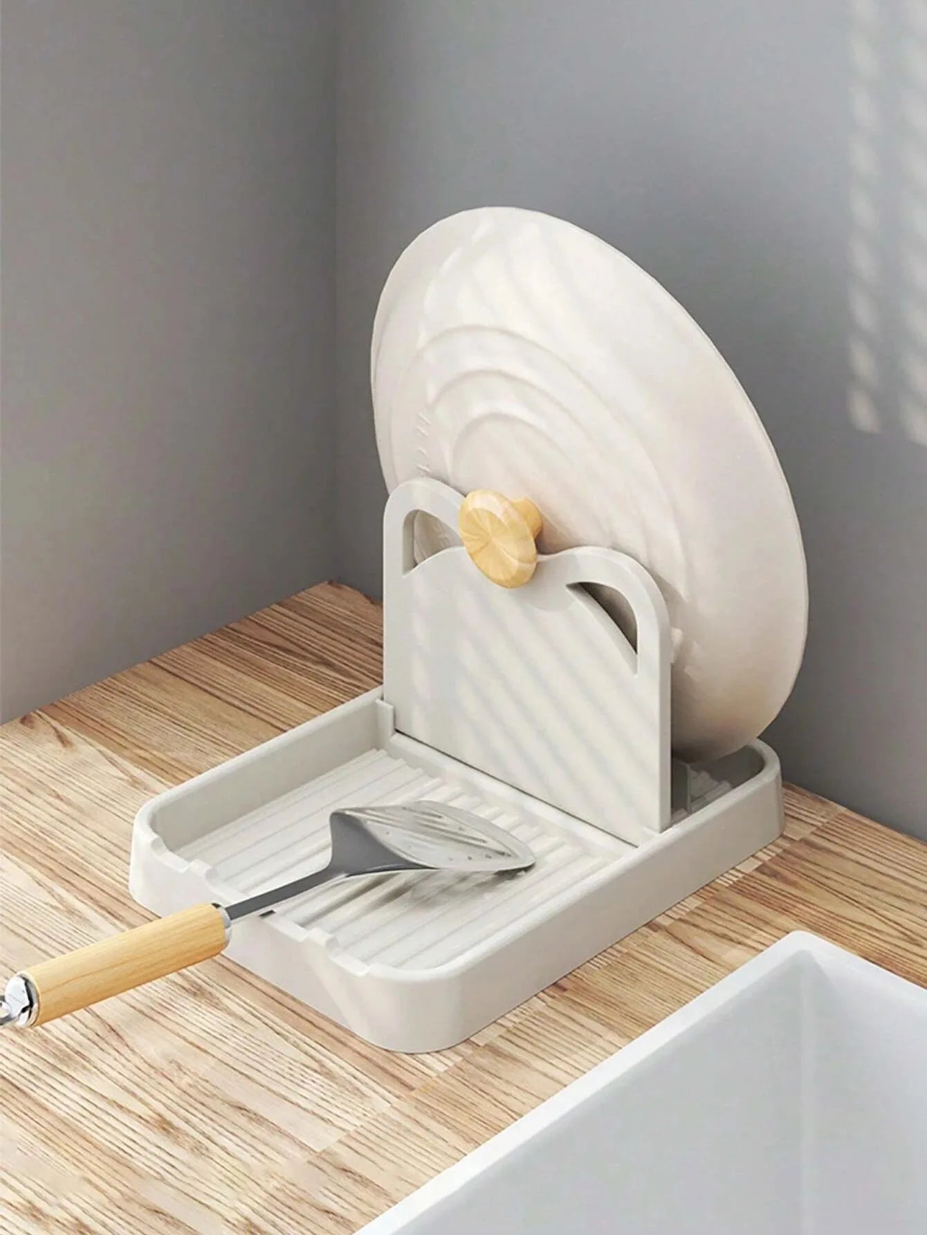 Kitchen Pot Lid Holder