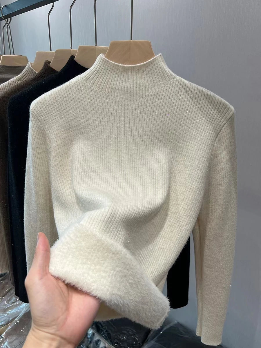 Turtleneck winter sweater