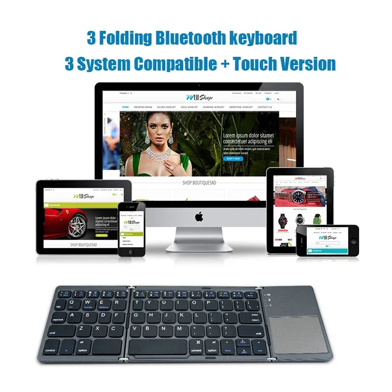 Wireless Foldable Keyboard