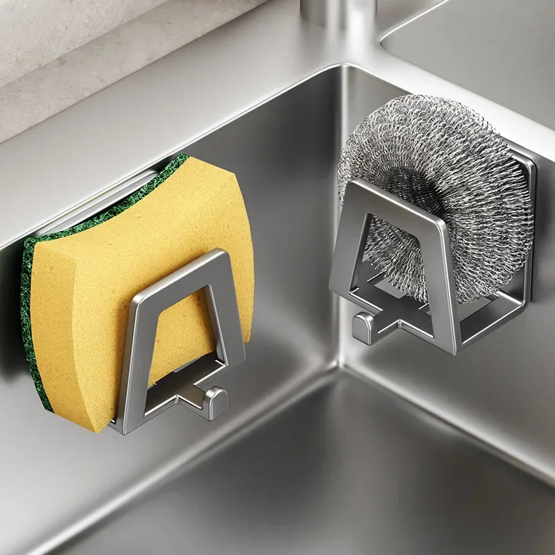 Stainless steel sponge holder