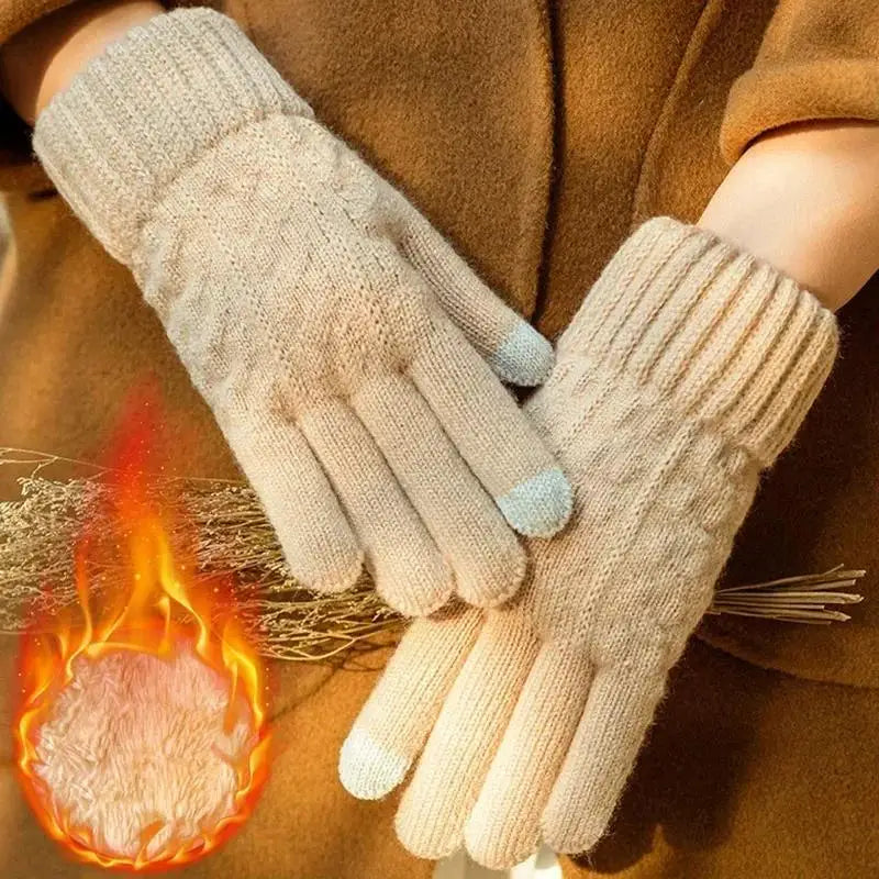 warm finger gloves with touchscreen