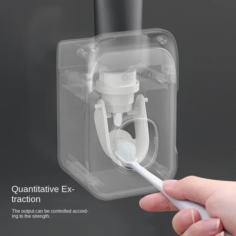 Automatic toothpaste dispenser