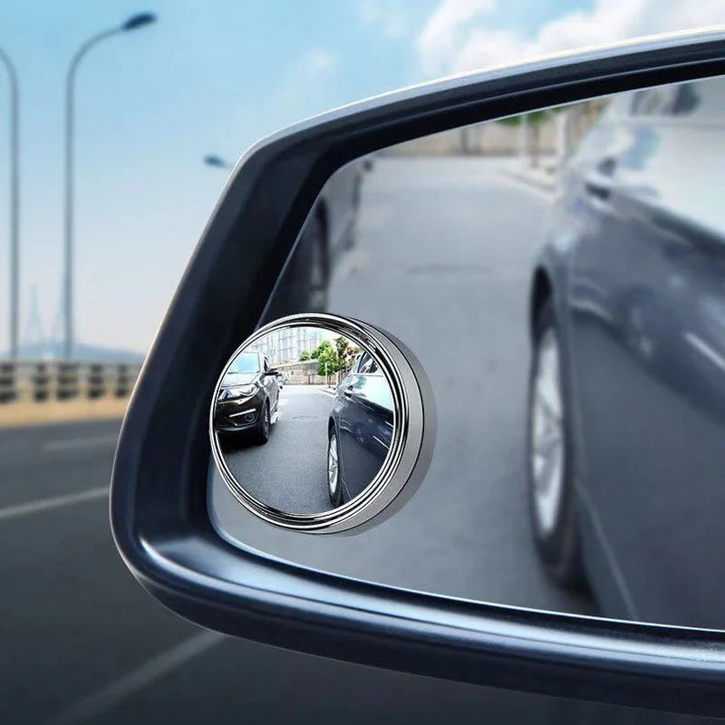 Auxiliary convex rearview mirror for car