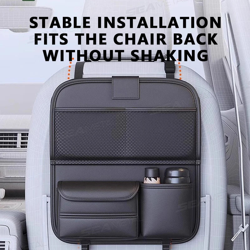 Car backseat storage bag