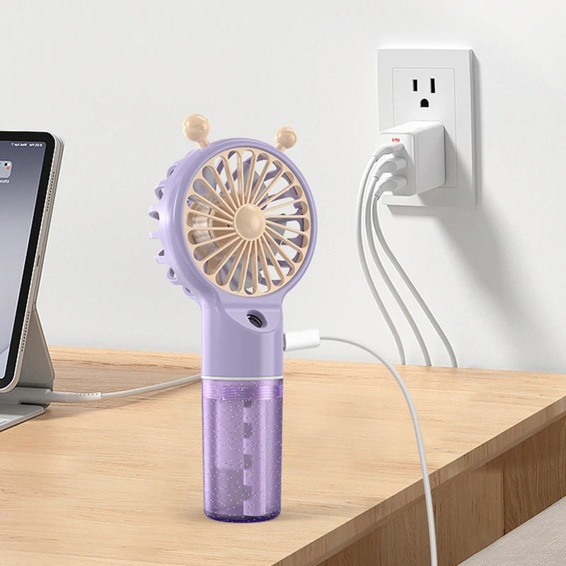 Mini Portable USB Rechargeable Air Conditioner