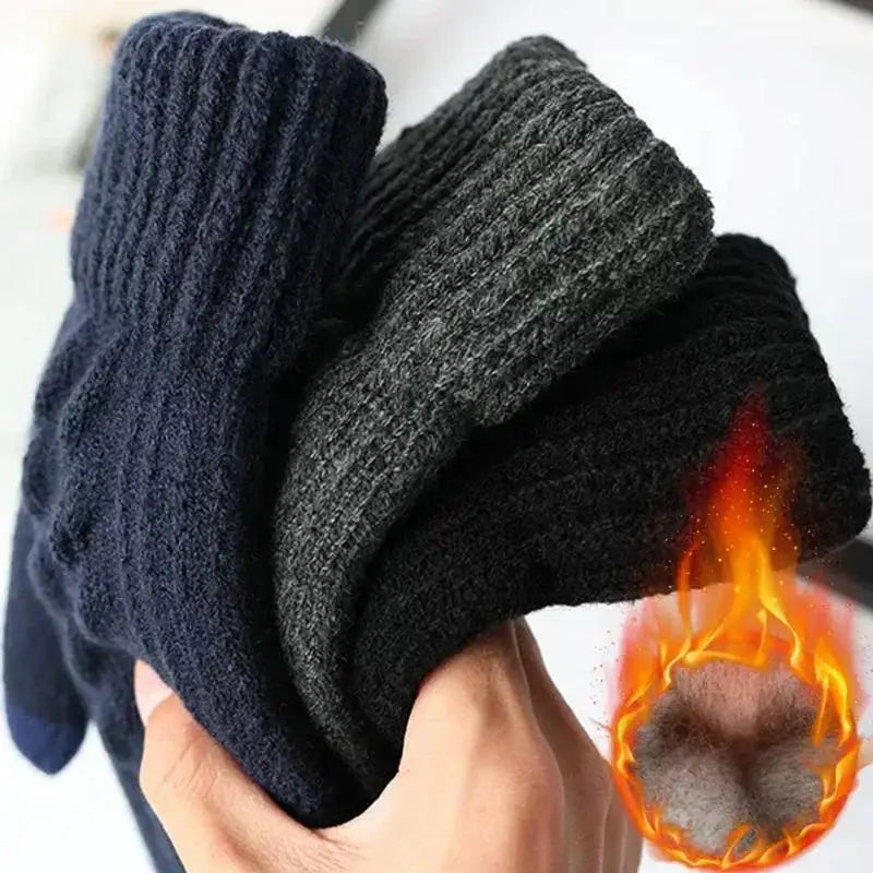 warm finger gloves with touchscreen