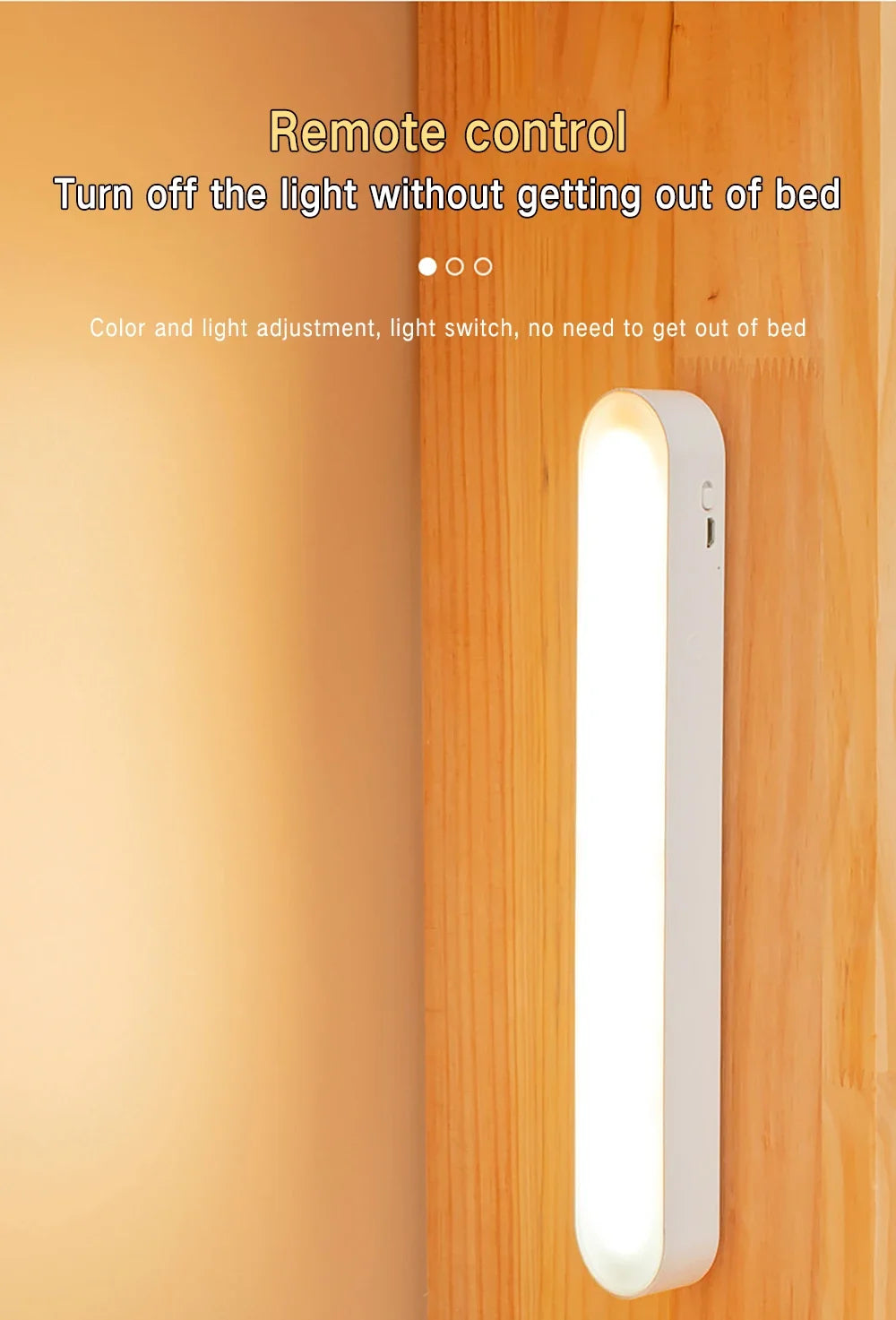 USB LED Night Light Desk Lamp