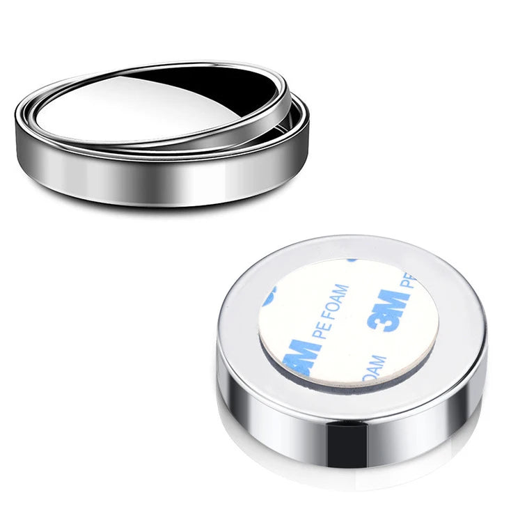 Auxiliary convex rearview mirror for car