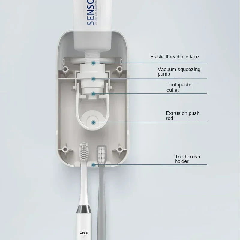 Automatic toothpaste dispenser