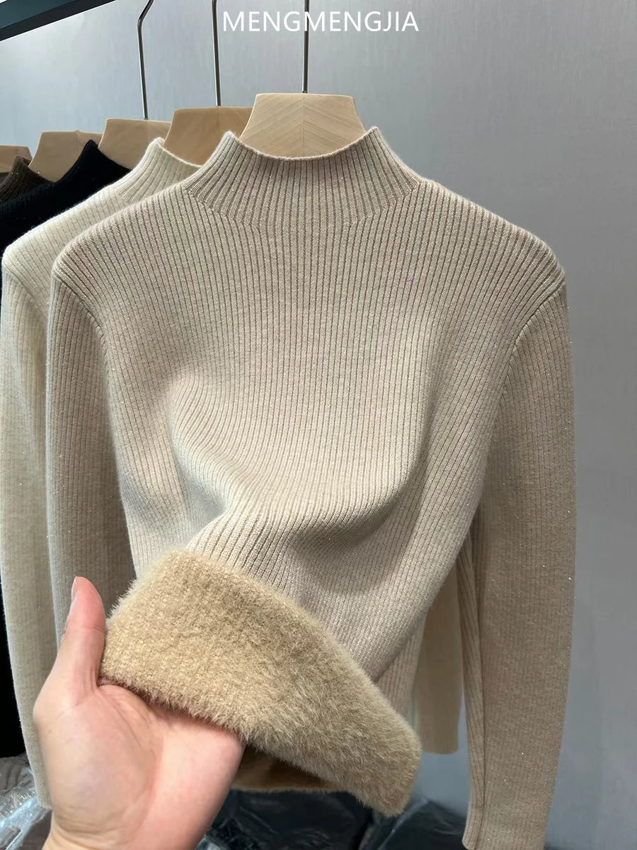 Turtleneck winter sweater