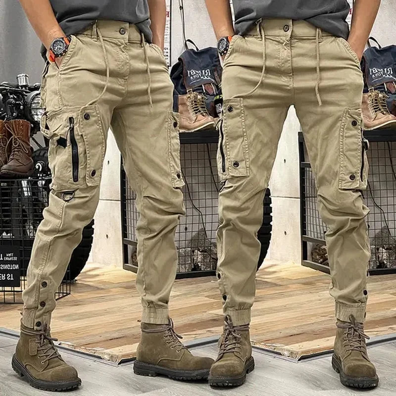 Tactical cotton military cargo pants