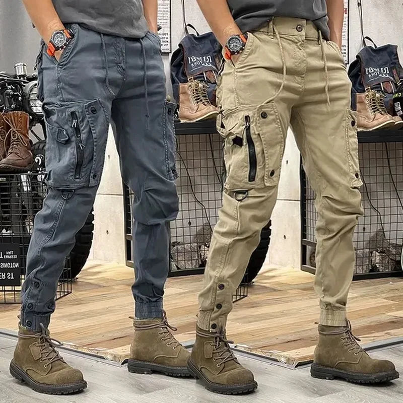 Tactical cotton military cargo pants